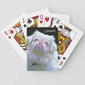 Playing Cards- Lemmy the Pekingese! Playing Cards